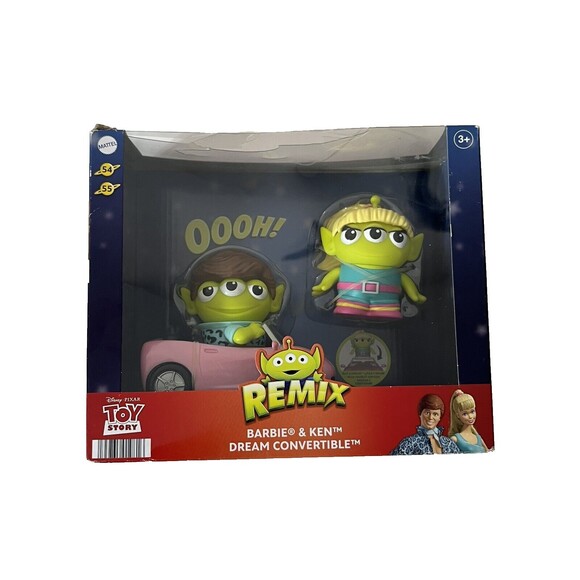 Pixar Alien Remix Barbie & Ken Dream Convertible - Picture 8 of 8